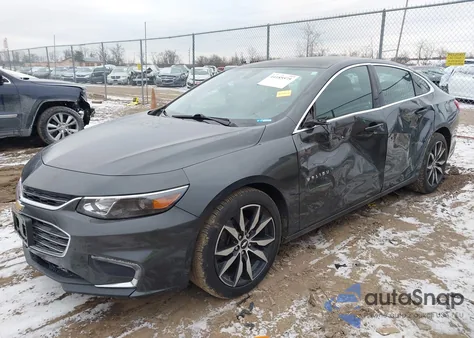 2017 Chevrolet Malibu 1Lt z USA, uszkodzony, nr VIN 1G1ZE5STXHF284834